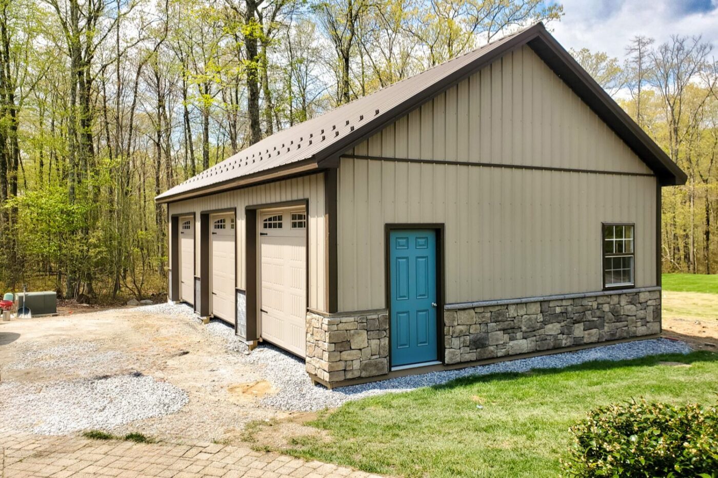 24×36 Pole Barn Garage In Branchville NJ