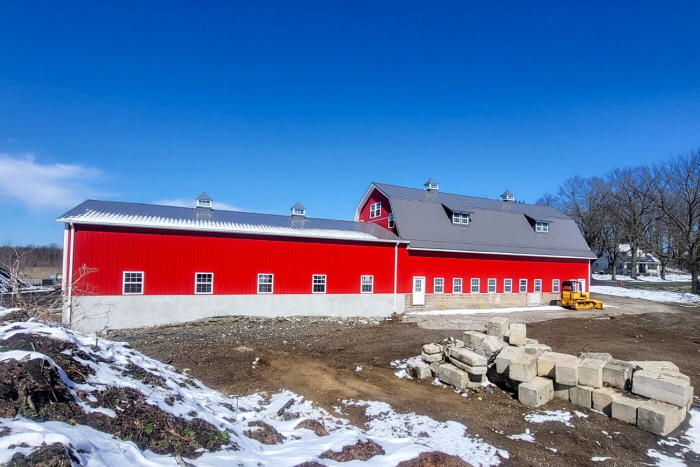 34x36 ag pole barn in allamuchy nj