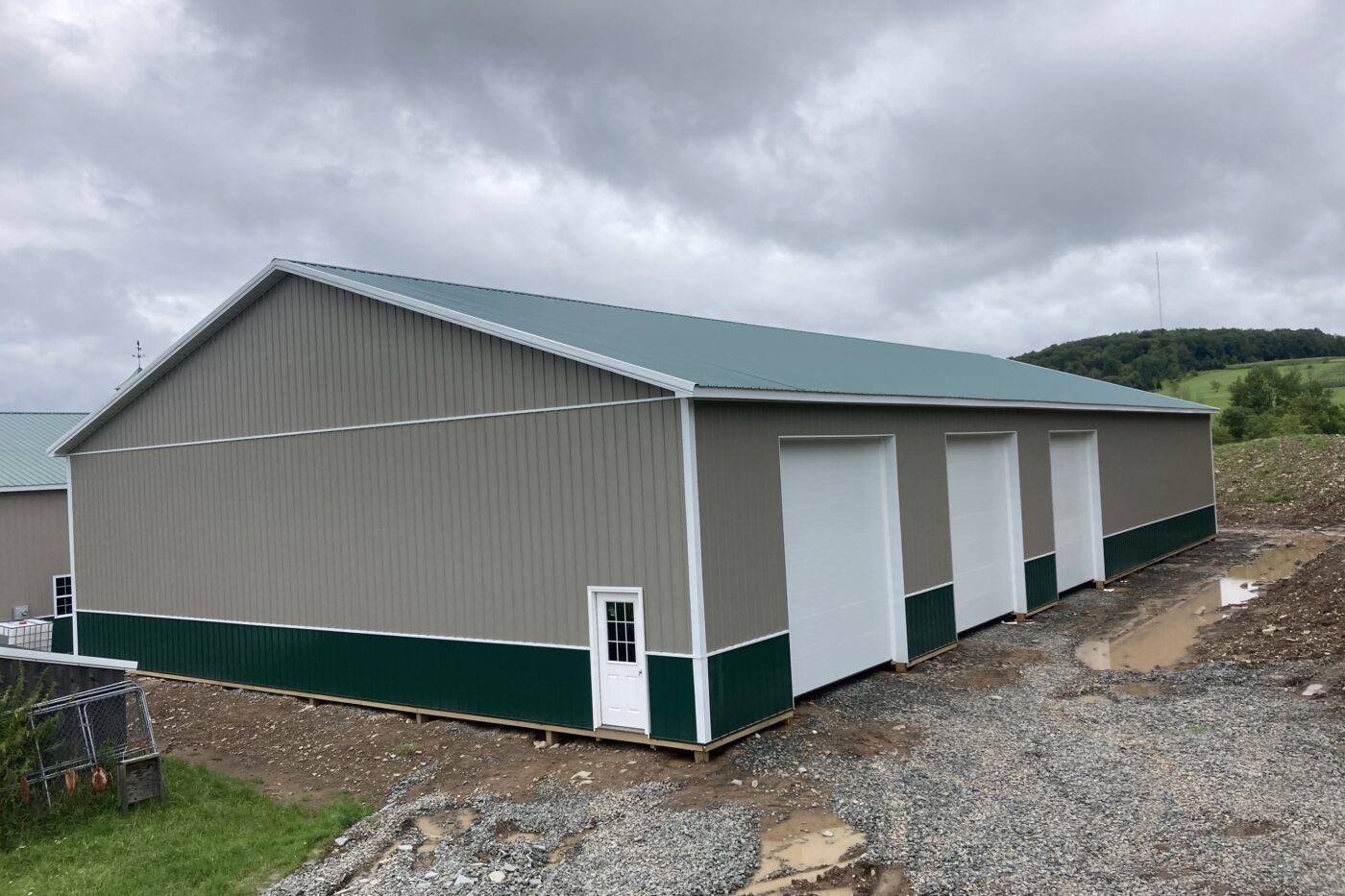 60x120 Pole Barn in Montrose PA for Storage