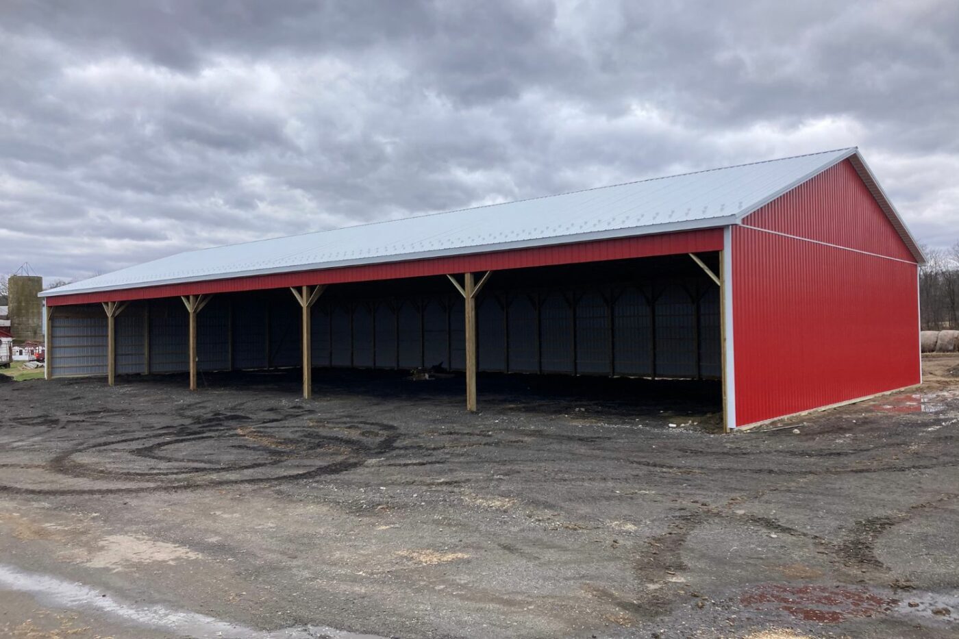 60x140 Pole Barn in Allamuchy NJ for Farming