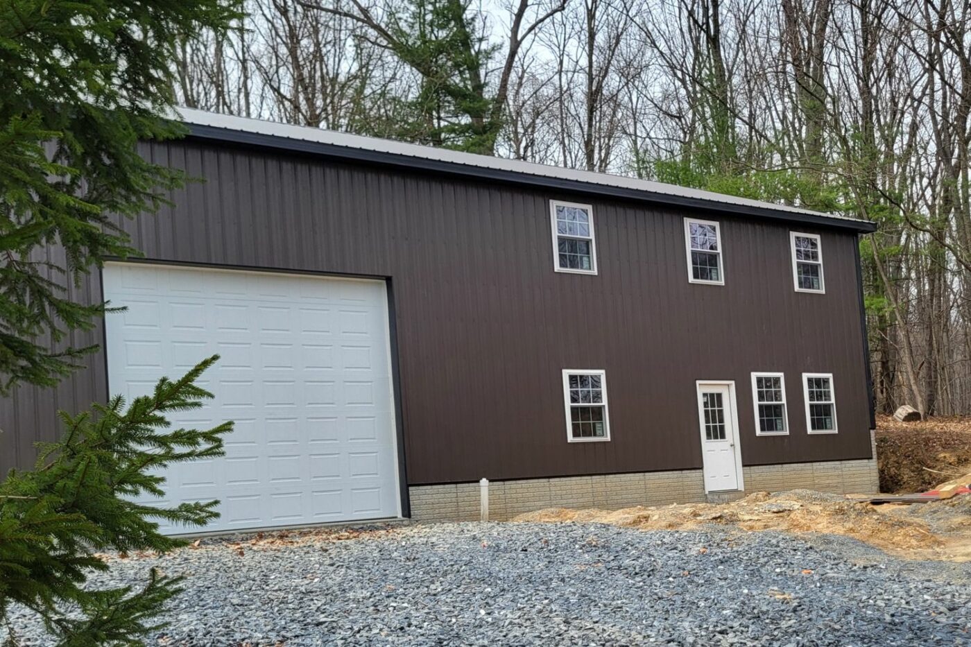 Extreme 40x60x18 barndominium in Fredrick MD