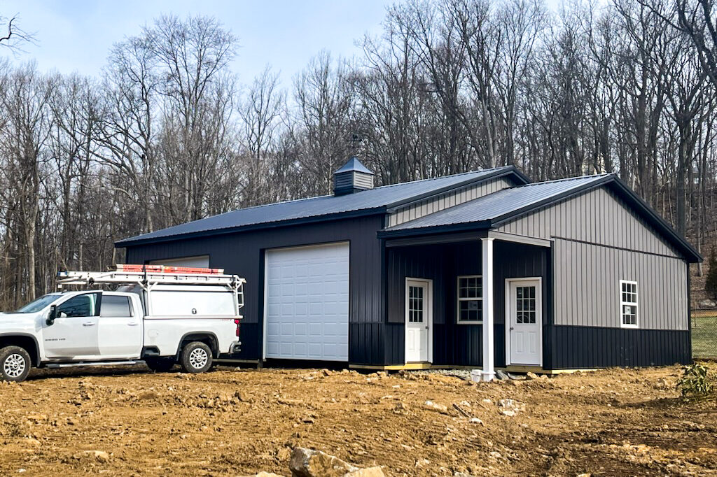 32x40 pole barn in mendham