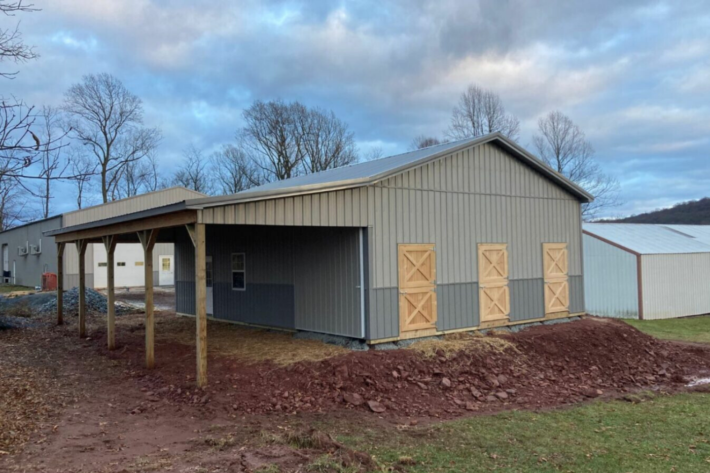 30x40 Pole Barn in Bowmansville PA