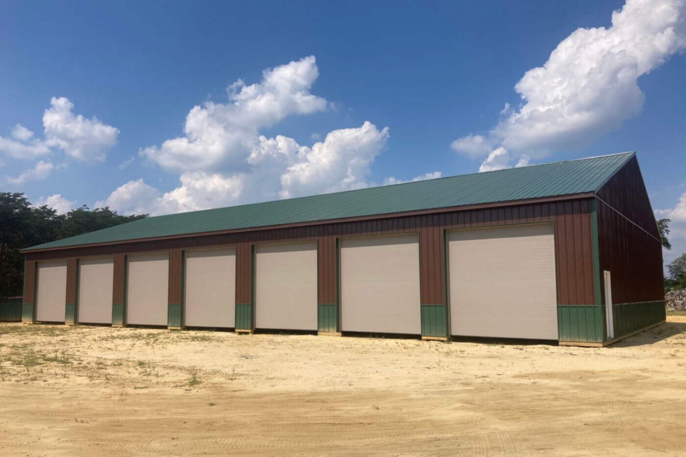 Custom 60 x 100 Commercial Pole Barn in West Berlin NJ