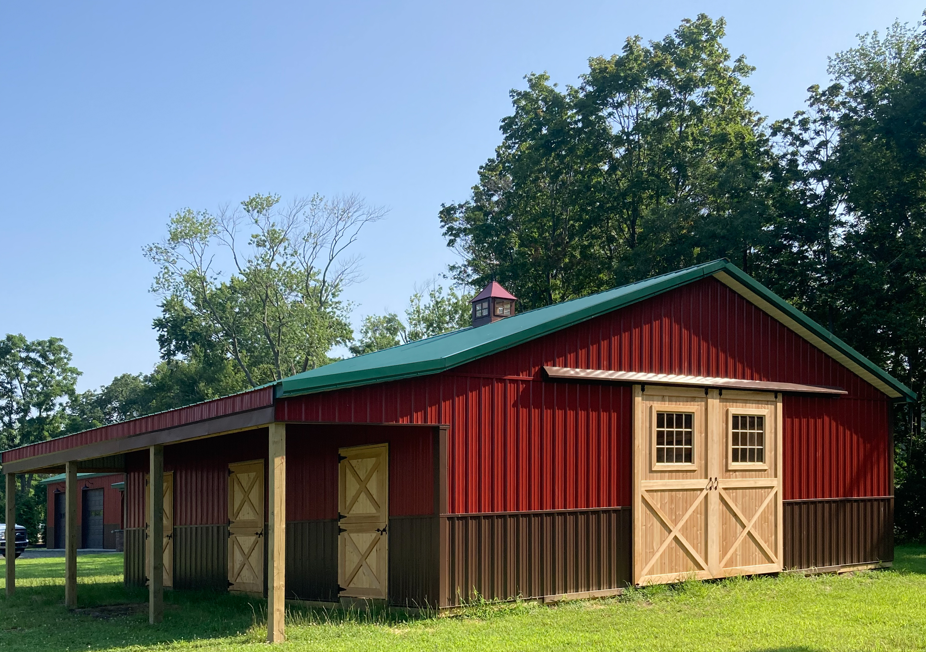 Broem Barn Brown Pole Barns | Extreme Pole Buildings