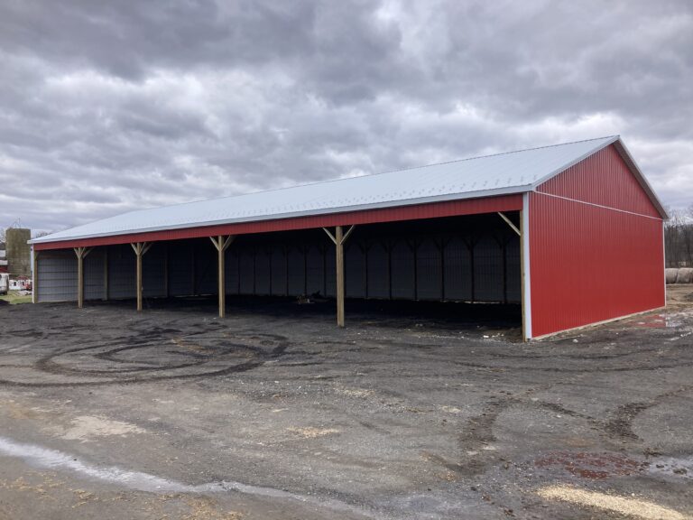 red pole barn